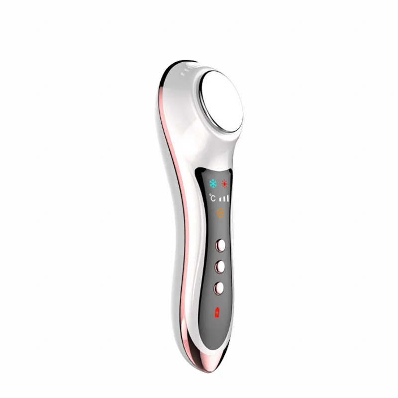  Anion Hot Cold Import Export Instrument Vibration Skin Tighten Lifting Relax Muscle Face Skin Care 