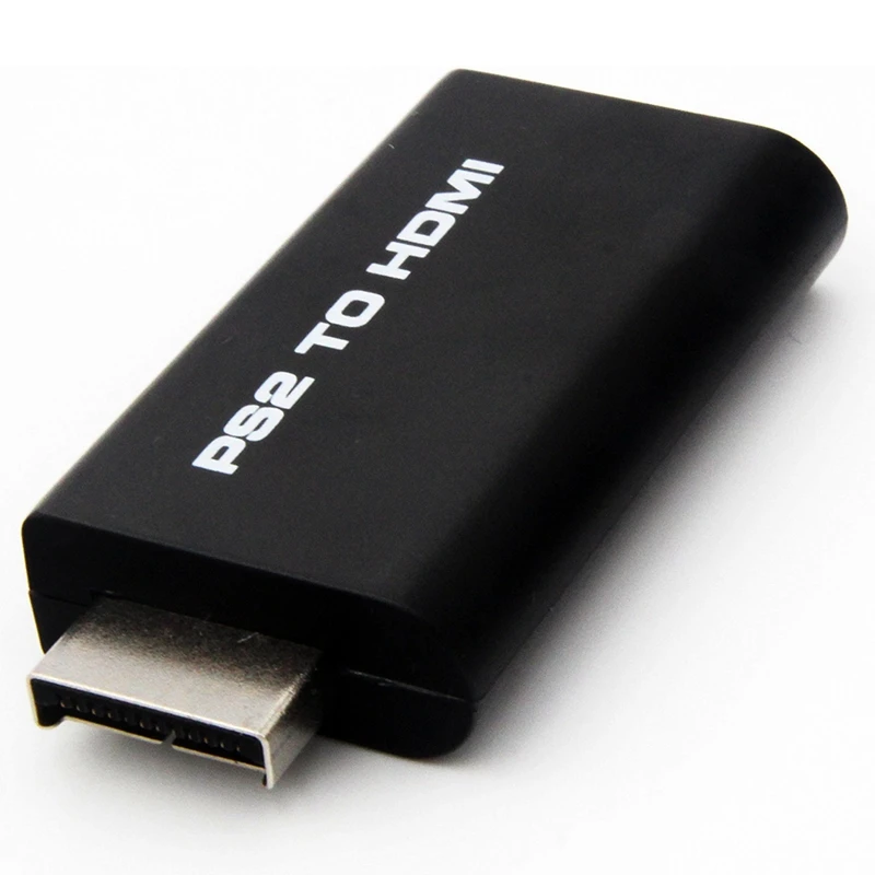 PS2 к HDMI видео конвертер AV адаптер ж/3,5 мм аудио выход для HDTV монитора