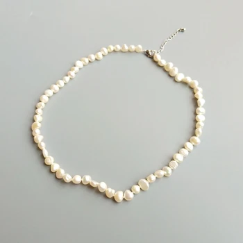 

Lii Ji Real Freshwater Pearl Multi Color Necklace Handmade Jewelry For Women Fashion Gift