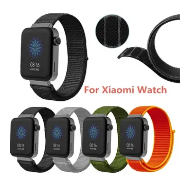 

OOTDTY Nylon Watch Band Sports Wrist Strap Loop for XIaomi Smart Watch MIUI Bracelet