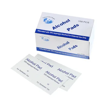 

Lens Disinfection Wipes Small Cotton Sheet Cleansing Hand Care Non-alcoholic Portable desinfectantes 100 tablets pack