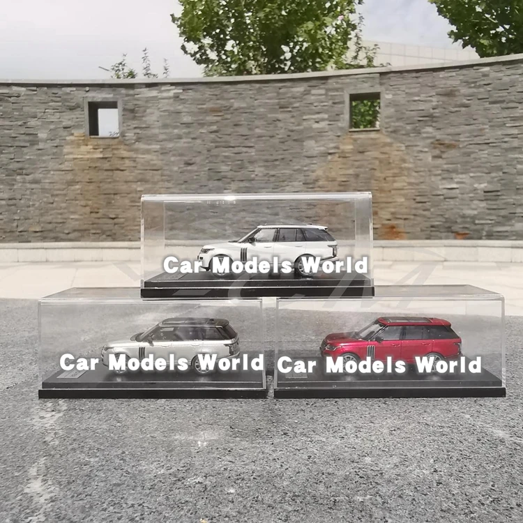 Литая под давлением модель автомобиля для ЖК-моделей 1: 64 3 шт(белый, золотой, красный)+ маленький подарок
