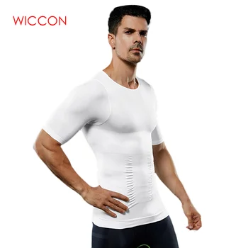 

Men's Slimming Shaper Posture Vest Male Belly Abdomen For Corrector Compression Body Building Fat Burn Chest Tummy Shirt Corset