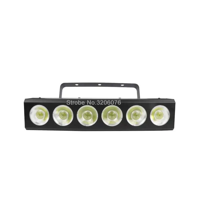 2019 новейший WW или CW 6 eyes dmx 6x50w cob led blinder matrix bar сценический светильник для
