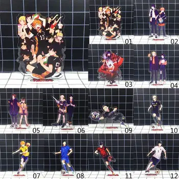 

1pc Haikyuu Hinata Kageyama Tsukishima Sugawara Family Acrylic Stand Figure Model Plate Holder Topper Anime Double sided Toys