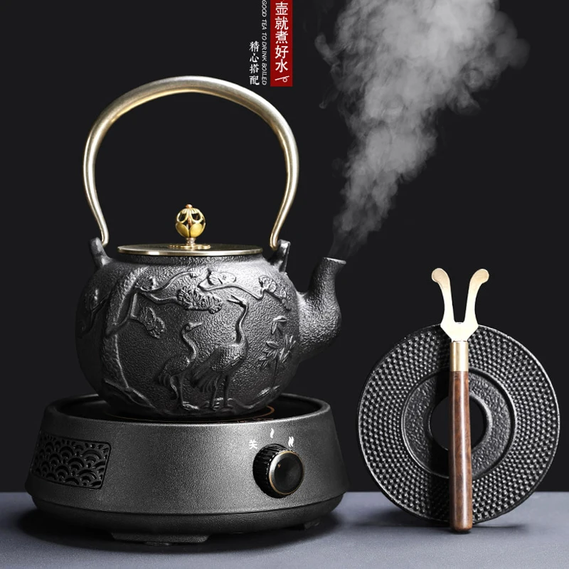 Cast Iron Induction Cooker Teapot Warmer