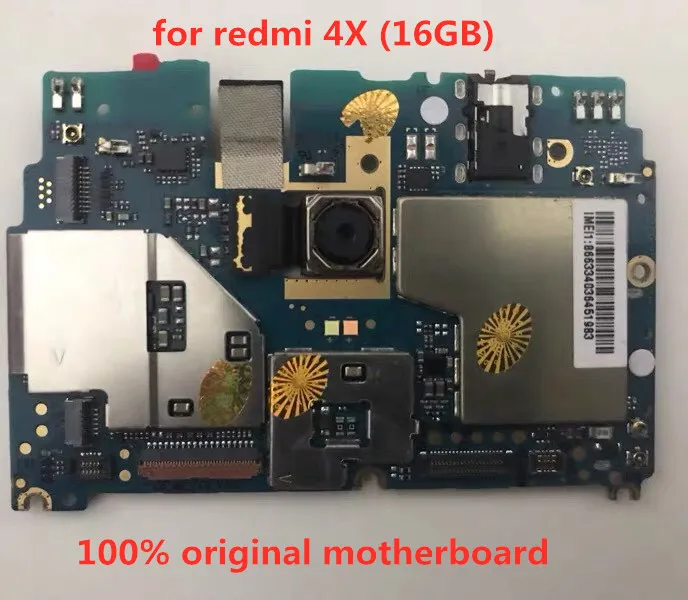 Материнская плата для redmi 4X 16 ГБ 100% оригинальная разблокированная материнская Гб