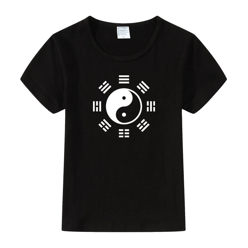 LYTLM Geek Tai Chi одежда для мужчин Kyokushin каратэ футболки отец сын Одинаковая одежда Светящиеся в темноте футболки для мальчиков с длинным рукавом - Цвет: Normal Short Sleeve