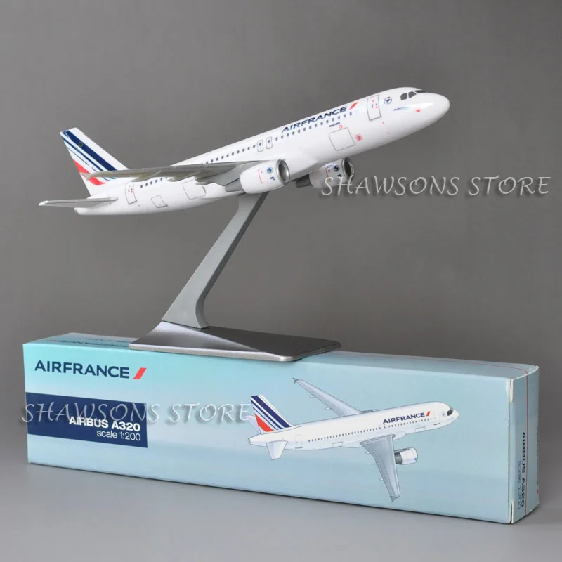 1:200 масштаб Игрушечная модель самолета Air Bus A320 France Airliner Plane миниатюрная копия