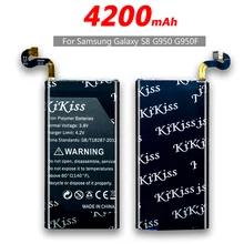 Бесплатный инструмент 4200mA Батарея EB-BG950ABE для samsung Galaxy S8 sm-G950 SM-G9508 G950F G950A G950T G950U G950V G950S+ номер отслеживания