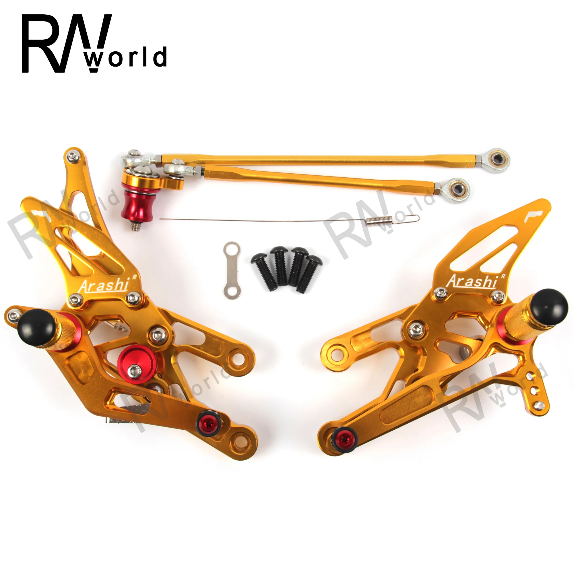 Для HONDA CBR600RR Мотоцикл CNC регулируемый задний комплект Rearsets подставка для ног CBR 600RR
