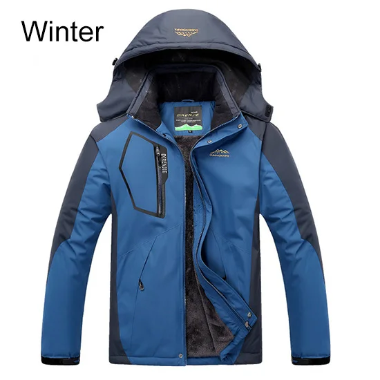 Jacket 02 Зимний лыжный костюм для мужчин, флисовый теплый ветрозащитный водонепроницаемый лыжный костюм, комплект для сноубординга, Мужская лыжная куртка+ штаны - Цвет: Jacket 02
