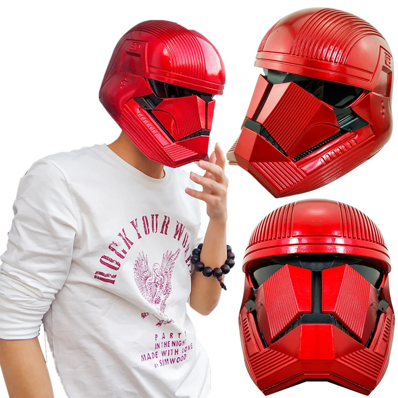 Шлем Sith Trooper Rise of Skywalker Red Mask Stormtrooper реквизит для косплея|Аксессуары костюмов| |