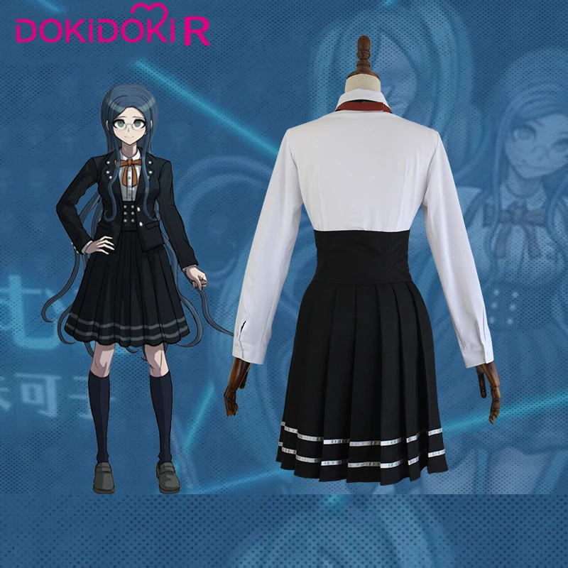 DokiDoki-R игра Danganronpa Косплей Tsumugi Shirogane костюм женщины Хэллоуин Danganronpa V3: Killing Harmony Косплей Костюм
