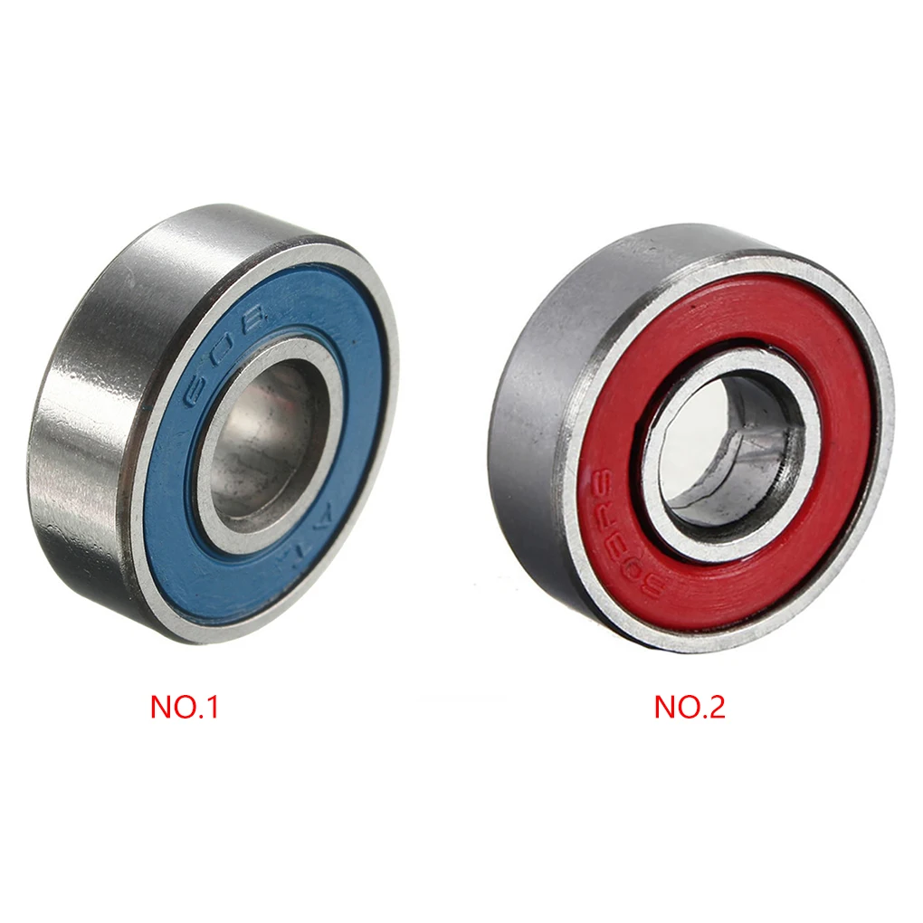 Roue skate,Roulement de roue de skateboard lisse lubrifié à l