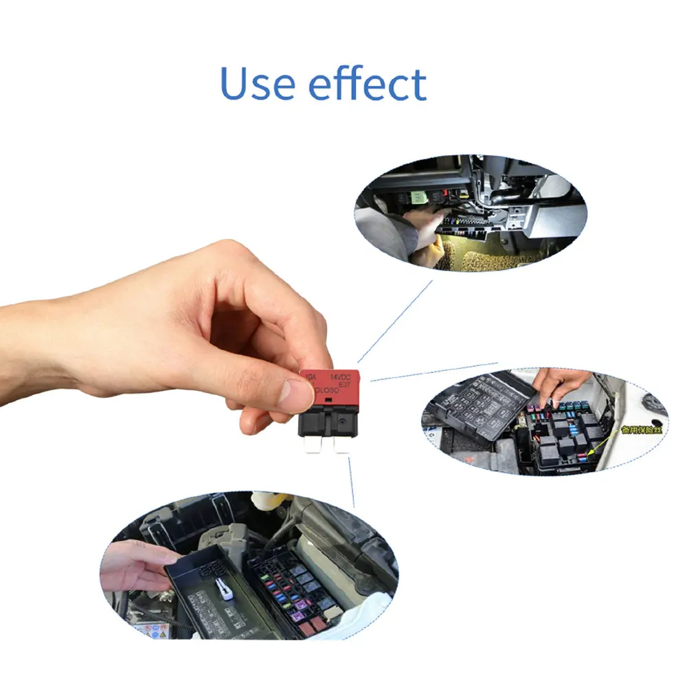 IZTOSS 5-30A Medium Auto Reset Circuit Breaker Fuse Repeatable Insertion Overload Protection Breaker for Car Truck RV 4WD Marine