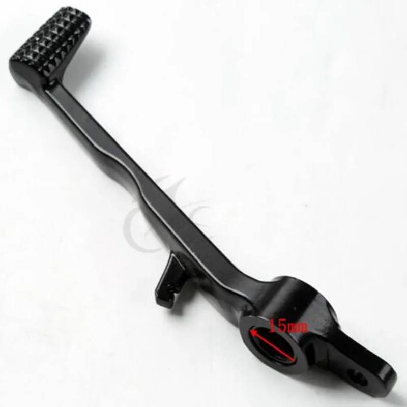 Педаль заднего тормоза мотоцикла для Kawasaki Ninja ZX10R ZX6R 2005-2008 07 ZX636 2005-2006 черный/серебристый