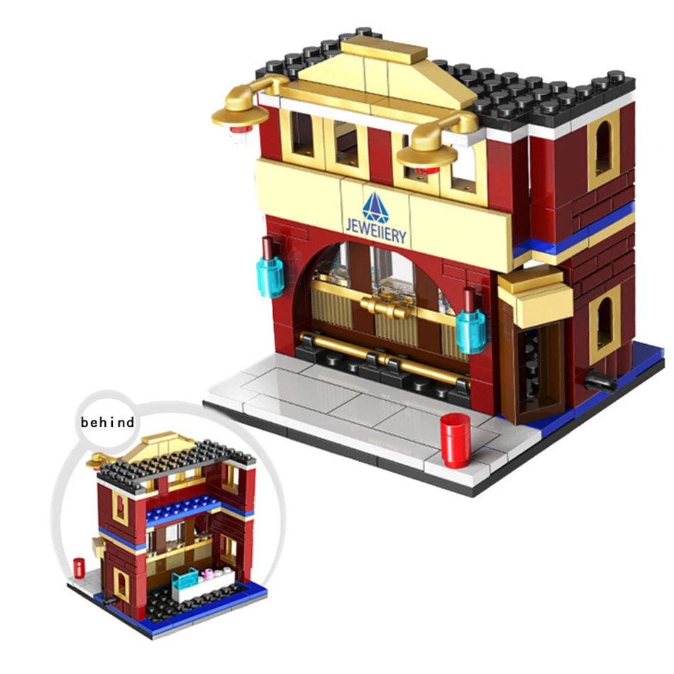 compatible lego jewllery store