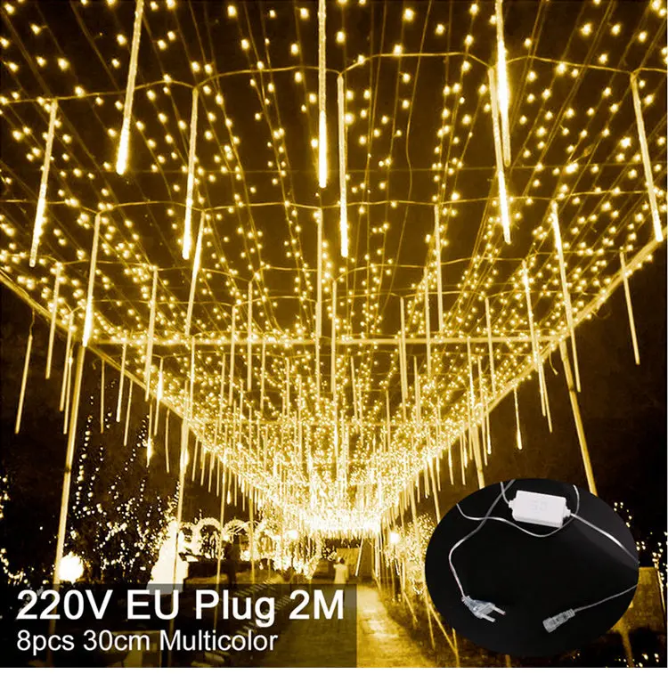 LED Light 23 Рождественский светодиодный светильник, Рождественская елка, украшения, рождественские украшения для дома, Рождественский Navidad, подарок на год - Color: LED Light 23