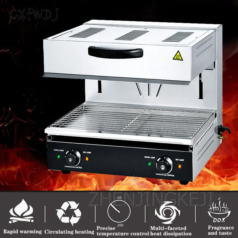 BS-600S lifting Surface Stove Western Type fire Oven Oven Adjustable Toaster 4000W Electric Oven