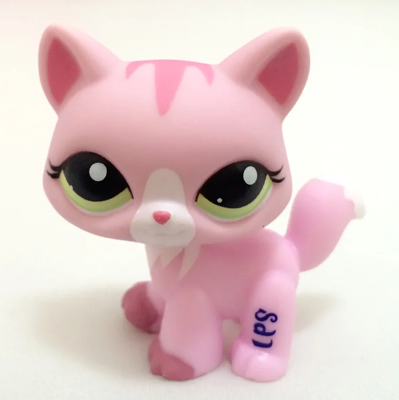 Игрушки из коллекции LPS pet shop редкая красная короткая шерстяная серия кошек