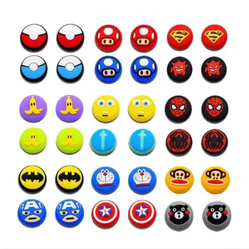 

Cartoon Marvel Joystick Cover Thumb Stick Grip Cap For Nintend Switch NS Lite Joy-Con Controller JoyCon Gamepad Thumbstick Case