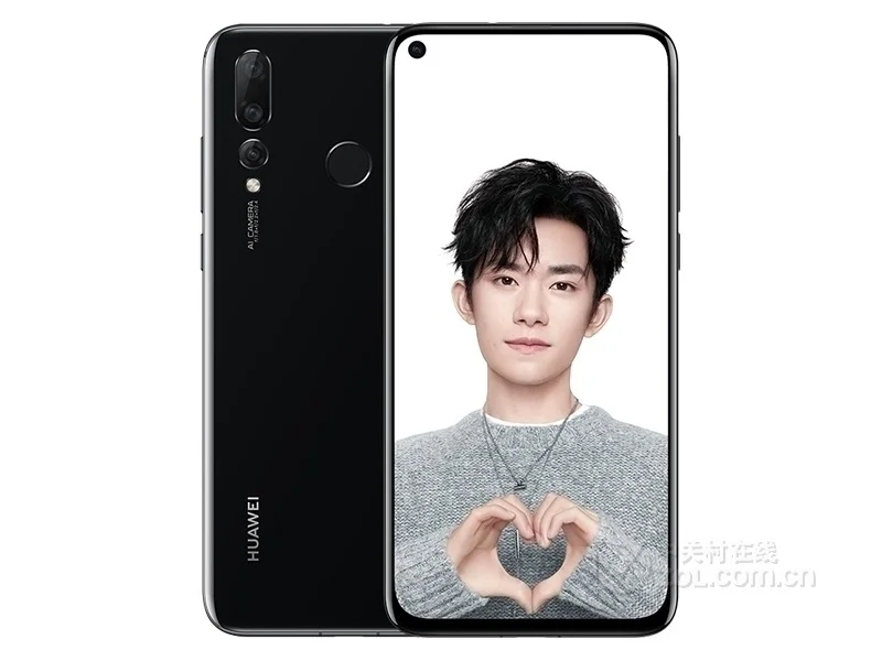 DHL Быстрая HuaWei Nova 4 4G LTE мобильный телефон Kirin 970 Android 9,0 6," ips 2310X1080 8 Гб ram 128 ГБ rom МП отпечаток пальца