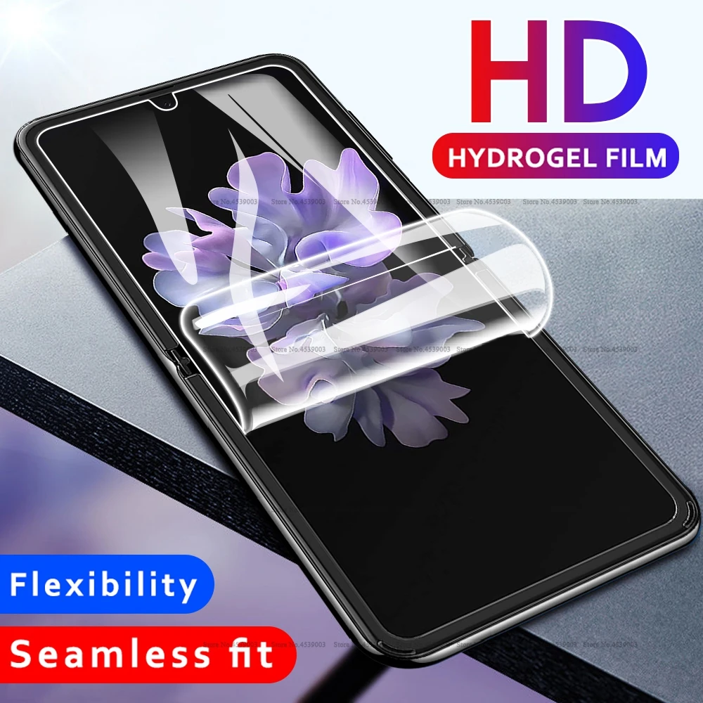 

Front Soft Hydrogel Film For Samsung Galaxy Z Flip GSM / HSPA / LTE Screen Protector For Samsung Galaxy Z Flip Protective Film