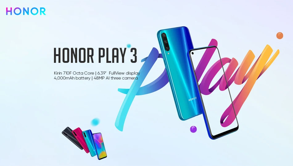 HUAWEI Honor Play 3 Kirin 710 F Octa Core Smartphone (1)