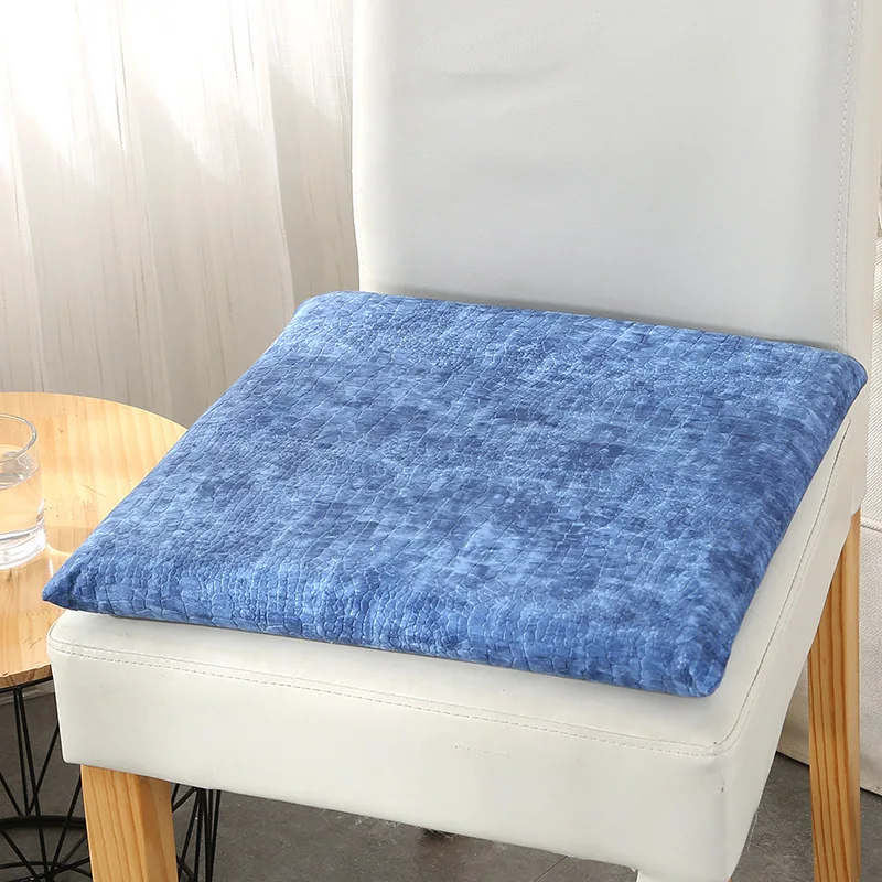 1PC Seat Cushion for Chair Memory Cotton Inner Core Cushion Chair Thickening Care for The Buttocks Prevent Pain Hip Pad Cushion