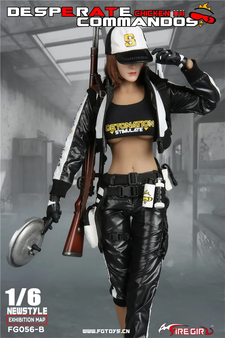 Fire Girl Toys 1/6 FG056 костюм десантника для 12 дюймов Коллекционная Фигурка игрушечные фигурки