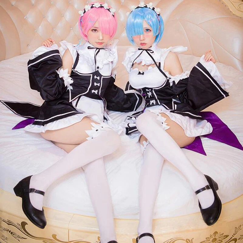Цвет REM парик для косплея или ОЗУ Re:Zero начальная жизнь в другом мире костюм