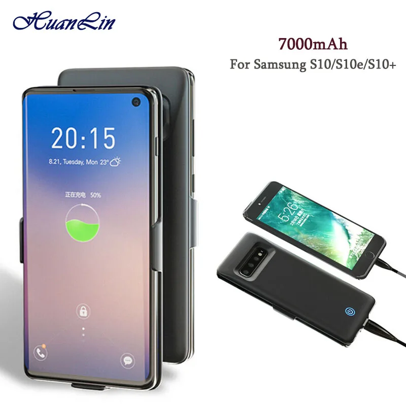 Внешний блок питания для Samsung Galaxy S10 /S10e /S10 + высокое качество 2019|Чехлы с