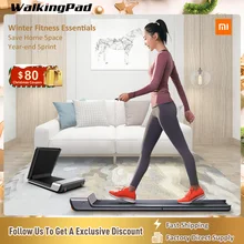 WalkingPad koşu bandı A1 altında akıllı katlanabilir elektrikli spor yürüyüş makinesi konveyör bant vücut geliştirme egzersiz ekipmanları