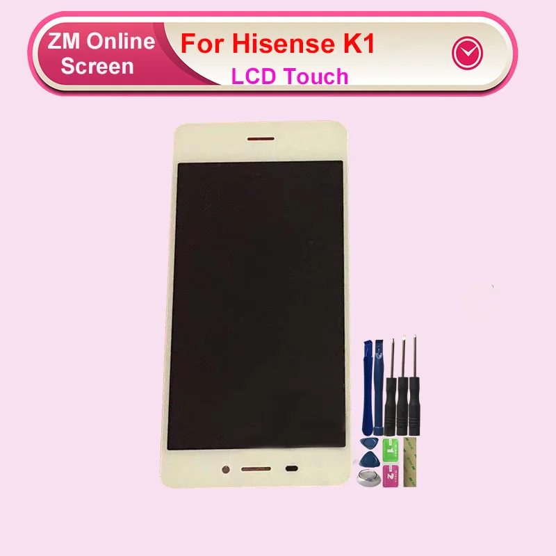 RYKKZ для Hisense K1 ЖК дисплей с кодирующий преобразователь сенсорного экрана в сборе