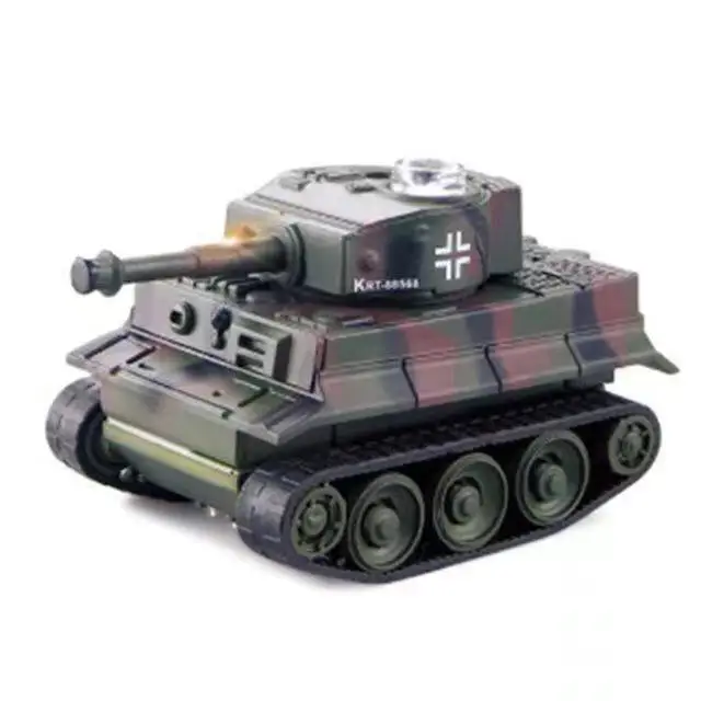 4CH Mini RC Tank Car Electronic Radio Micro Model High Simulation Remote Control Electronic Tiger Tank Boy Gifts Toys For boys 5