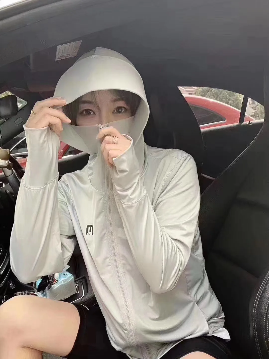 

Factory Wholesale Summer Outdoor Sun-Protective Clothing Jacket Hooded Japanese Sun-Proof Clothing with Finger Lock Breathable