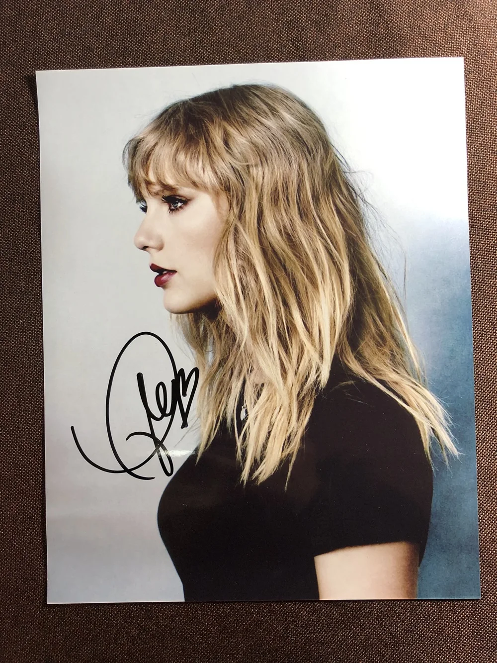 Подпись Taylor фото с автографом автограф ink8* 10 K-POP 102019A8