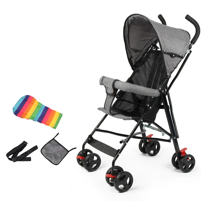 

Portable baby stroller folding simple baby umbrella summer children 1-3 year old baby stroller