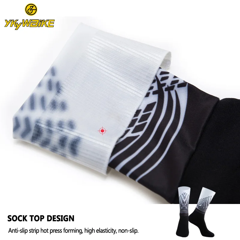 YKYWBIKE высококачественные профессиональные брендовые дышащие спортивные носки дорожные велосипедные носки для спорта на открытом воздухе велосипедный носок