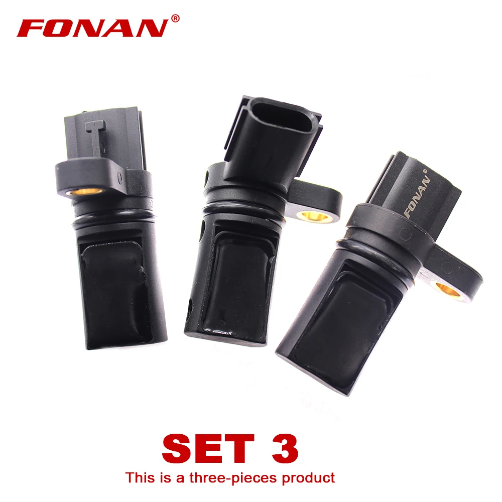Set 3 Camshaft Crankshaft Position Sensor For Nissan 350z Altima Maxima Murano Quest 6 Cyl 3.5l