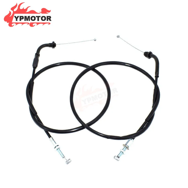 Hornet 600 900 Street Bike 2 Pz/Set Push Pull Cavi Olio Acceleratore Cavi Corda Per Honda Cb600F 1998-2006 Cb900 Cb919 2002-2007