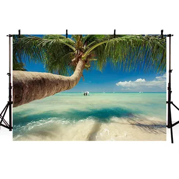

TAIBO Vinyl Background Photography Beach and Ocean Background Seascape Photo Studio Backdrop Photocall