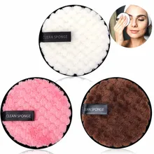 Средство для снятия макияжа Многоразовые моющиеся хлопковые подушечки салфетки для макияжа из микрофибры салфетки для лица мягкие пуховки инструменты для ухода за кожей