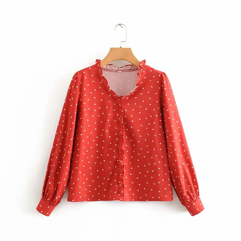 Новинка 2020 женская блузка-кимоно с кружевным гофрированным воротником рубашки