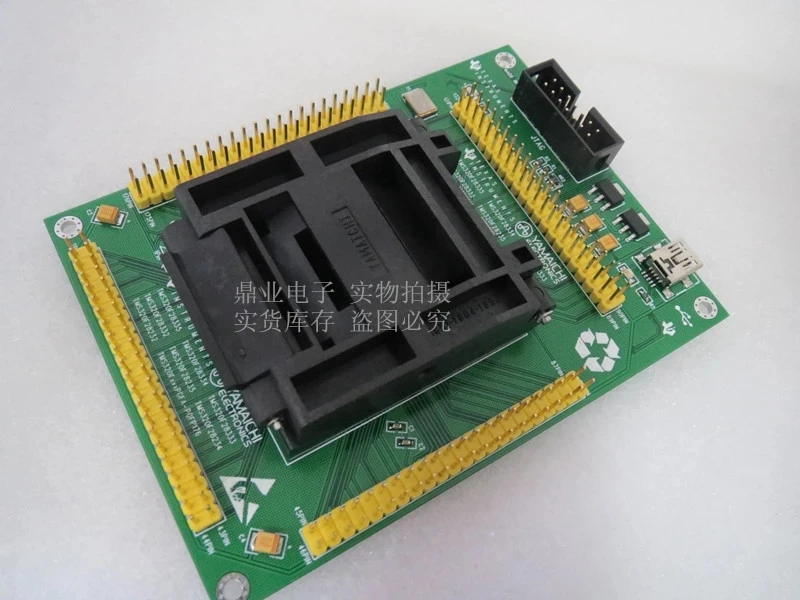 US $203.50 Original TI IC Test Seat TMS320F28335 Burning Programm TMS320F28334 Socket Adapte