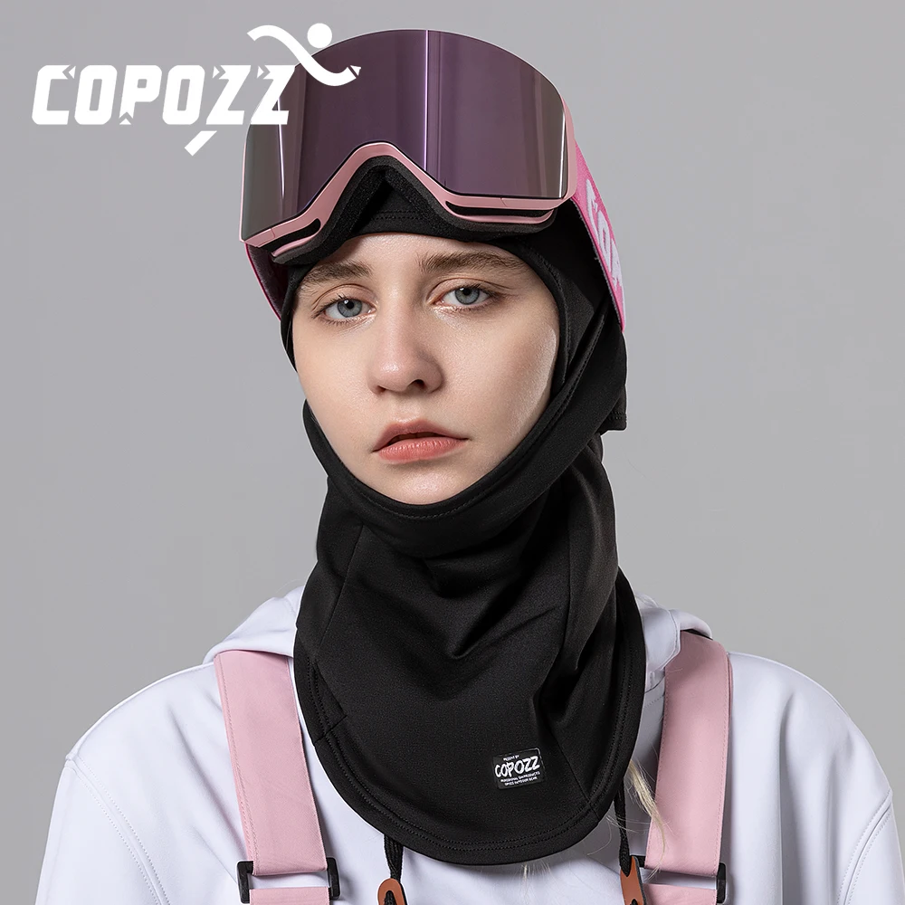 COPOZZ Bicycle Headwear Cap para homens e crianças, cachecol esportivo bandana, equipamento de máscara facial, capacete, esqui, ciclismo, primavera