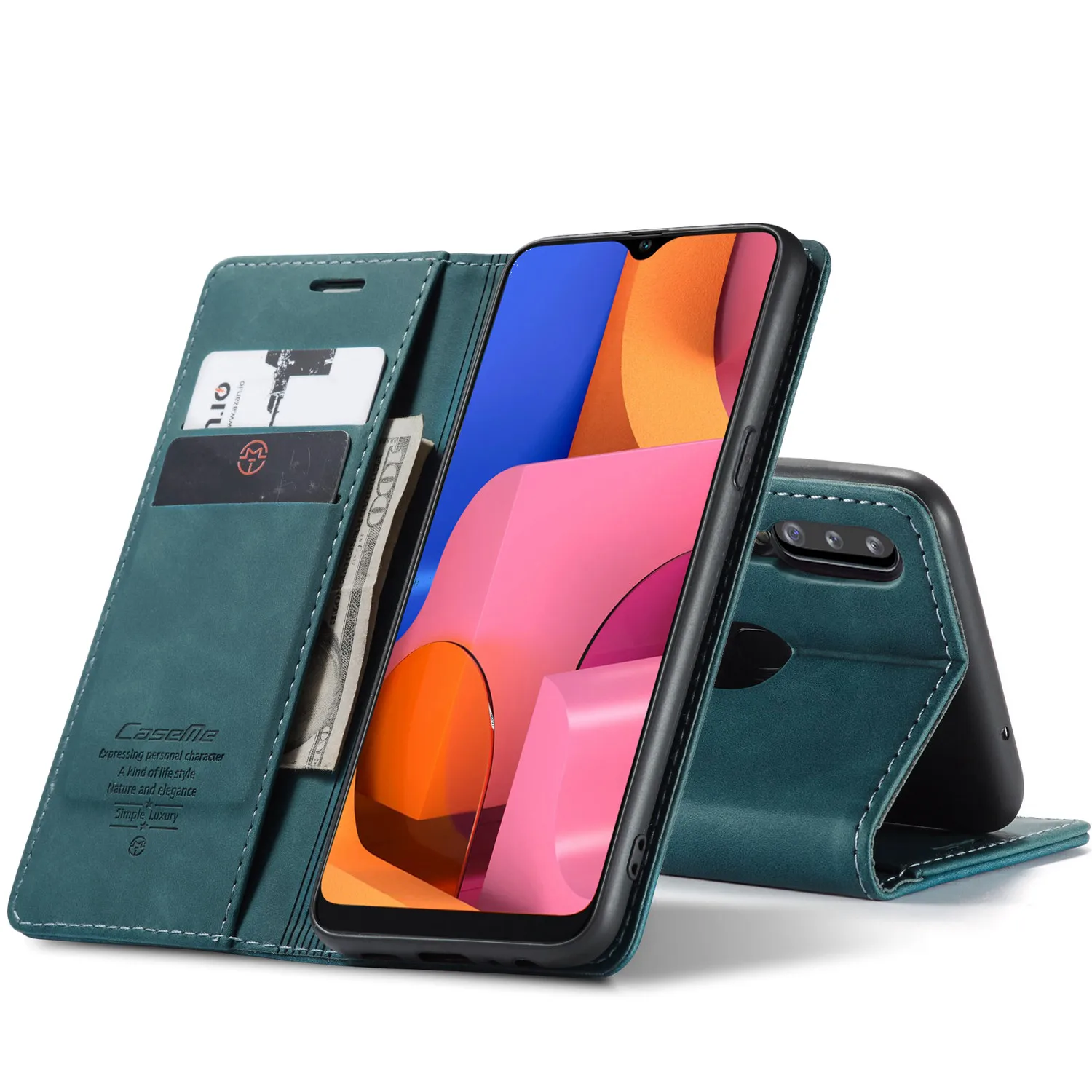 Кожаный чехол для samsung Galaxy A10, A20, A40, A50, A70S, чехол, Ретро кошелек, роскошный магнитный держатель для карт, кошелек, чехол для Galaxy A10S