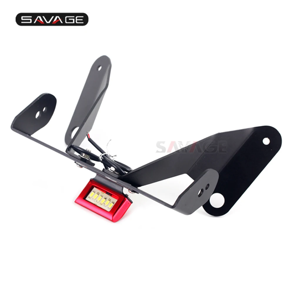 Опора номерного знака для DUCATI MONSTER 821 1200/S/R- 17 16 от мотоцикла tidy Fender Eliminator LEVOU светильник
