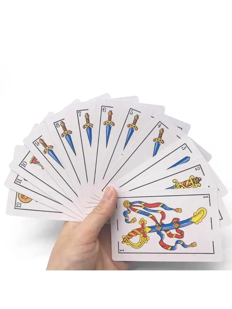 Baralho De Cartas Baralho 50 Cartas Espanhol, Jogo De Tabuleiro Para Festa  Em Família, Jogo De Pôquer Mágico - Cartas De Baralho - AliExpress